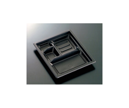 中央化学 弁当容器 CT WF-22D-27 BK 身 600枚 84863 1ケース(ご注文単位1ケース)【直送品】