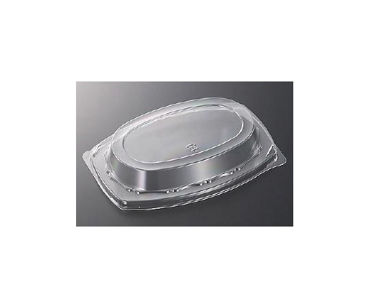 中央化学 オードブル容器 DXプラッター240 防曇蓋 600枚 80838 1ケース(ご注文単位1ケース)【直送品】