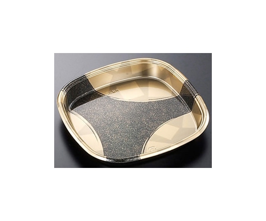 中央化学 寿司容器 DX角桶 30 金砂目-BK 身 160枚 107029 1ケース(ご注文単位1ケース)【直送品】