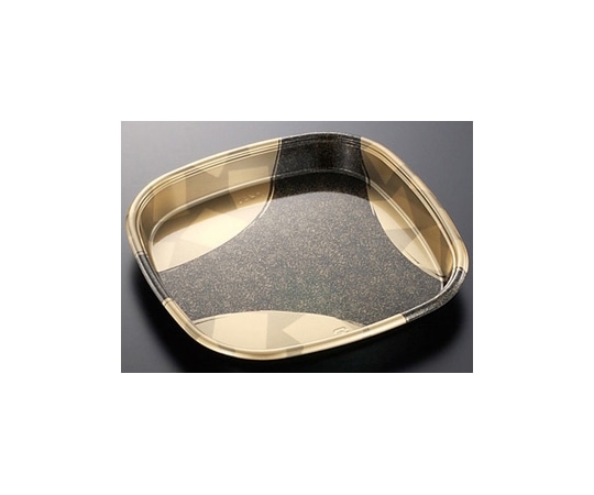 中央化学 寿司容器 DX角桶 40 金砂目-BK 身 100枚 107060 1ケース(ご注文単位1ケース)【直送品】