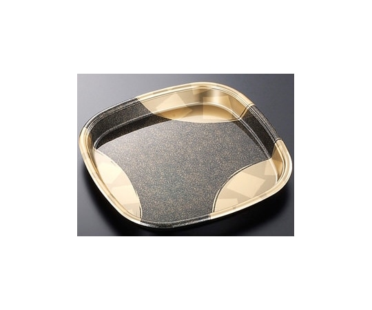 中央化学 寿司容器 DX角桶 50 金砂目-BK 身 100枚 107144 1ケース(ご注文単位1ケース)【直送品】