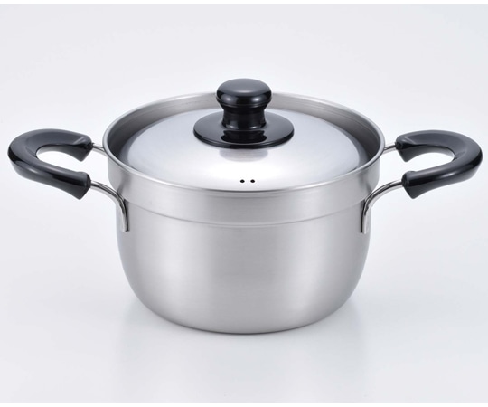 和平フレイズ 燕三 IHふきこぼれにくい両手鍋 18cm EM-008 1個（ご注文単位1個）【直送品】