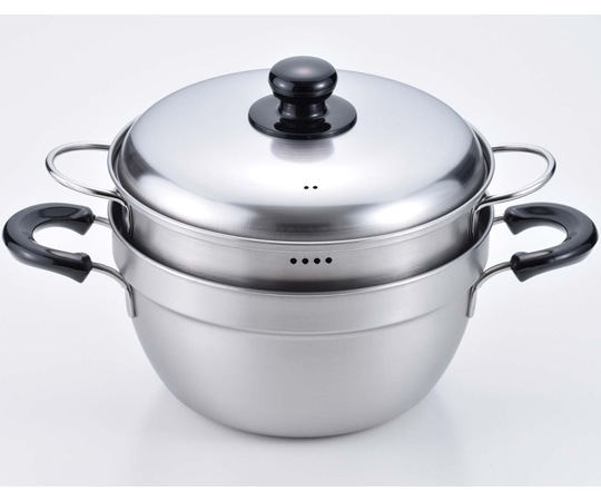 和平フレイズ 燕三 IHふきこぼれにくい二段蒸し 23cm EM-010 1個（ご注文単位1個）【直送品】