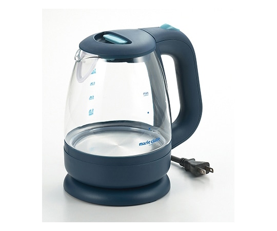 タマハシ マリクレール Aqua GLass 電気ケトル1.2L LEDタイプ MC-713L 1個（ご注文単位1個）【直送品】