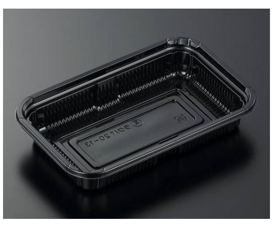 中央化学 惣菜容器 HSラクパ 20-13 BK 身 800枚 381087 1ケース(ご注文単位1ケース)【直送品】