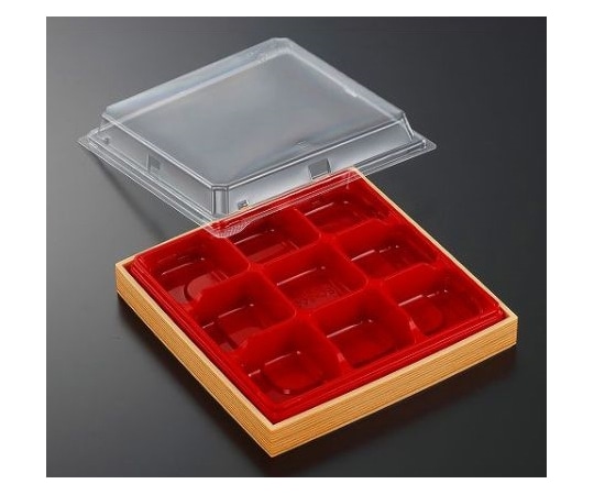 中央化学 折箱 CWA20-20G 赤-赤杉(ボ)180枚 967372 1ケース(ご注文単位1ケース)【直送品】