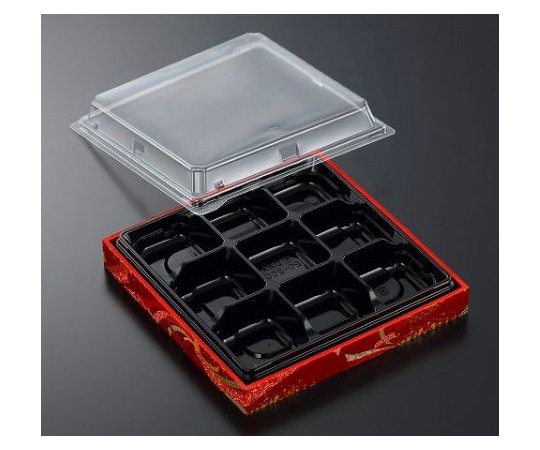 中央化学 折箱 CWA20-20G 黒-ちぎり(ボ)180枚 968222 1ケース(ご注文単位1ケース)【直送品】