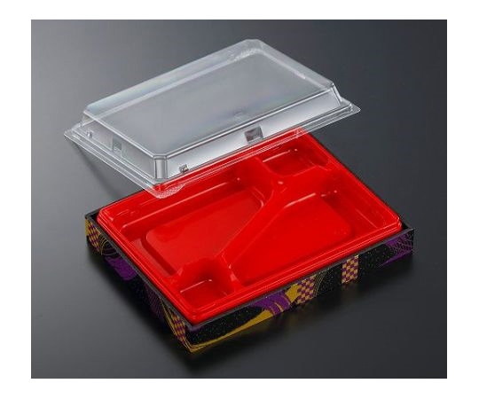 中央化学 折箱 CWA22-17C 赤-紫円(ボ)220枚 970616 1ケース(ご注文単位1ケース)【直送品】