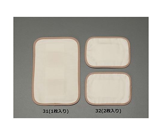 エスコ 15x12cm ダニ捕獲・粘着シート(2枚) EA941C-32 1pk(ご注文単位1pk)【直送品】