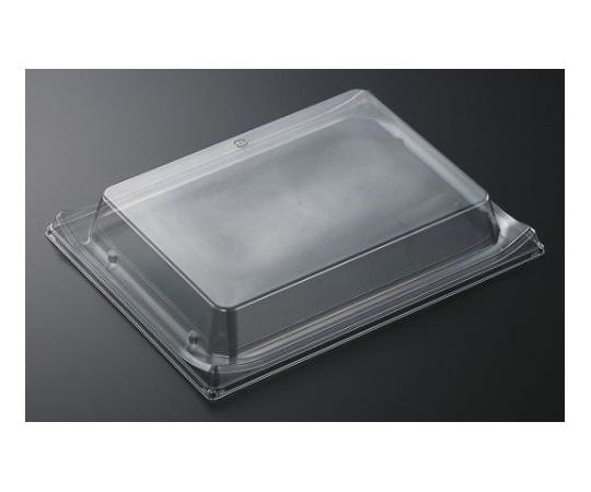 中央化学 寿司容器 HS波ね皿 27-21 蓋(CAPG)300枚 292847 1ケース(ご注文単位1ケース)【直送品】