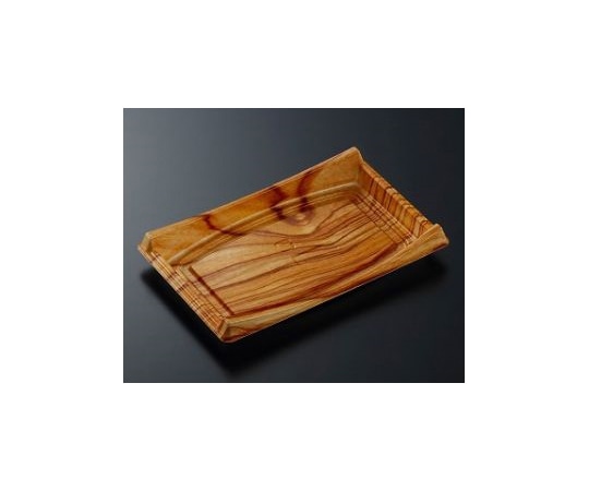 中央化学 刺身・鮮魚容器 CF船 40 木理BR 身 600枚 244558 1ケース(ご注文単位1ケース)【直送品】