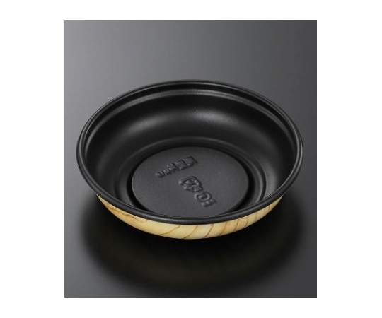 中央化学 どんぶり容器 SD庵里丼 M19 BK-輪Y 本体 300枚 924340 1ケース(ご注文単位1ケース)【直送品】