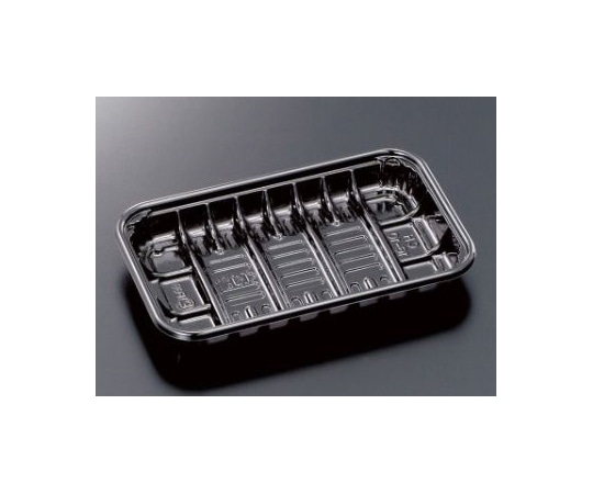 中央化学 青果・農産容器 椎茸 3号L BK 3000枚 133363 1ケース(ご注文単位1ケース)【直送品】