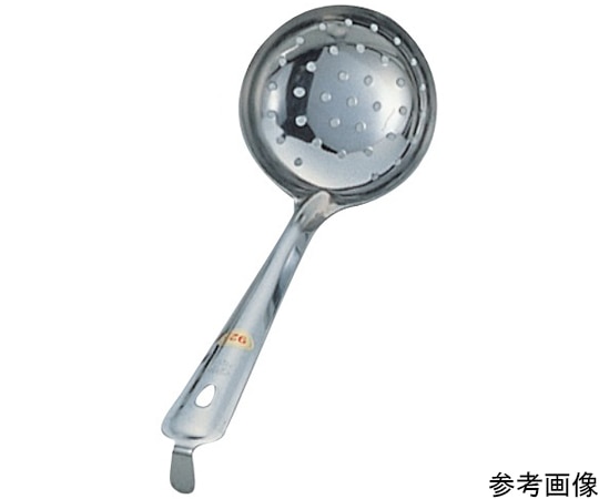 山儀工業所 18-0 穴明杓子(お玉)カギ無 6cm 1個（ご注文単位1個）【直送品】