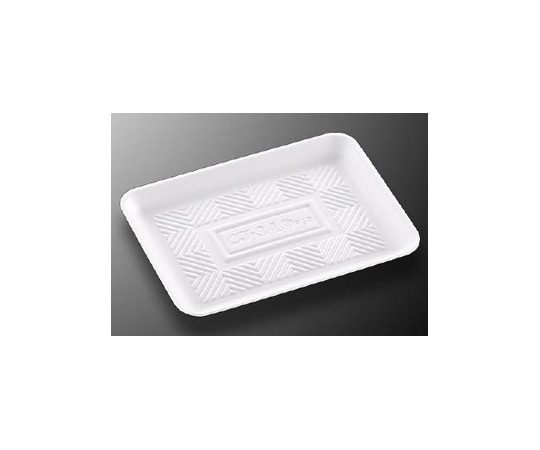 中央化学 トレーCJ-3A 白 1000枚 61614 1ケース(ご注文単位1ケース)【直送品】