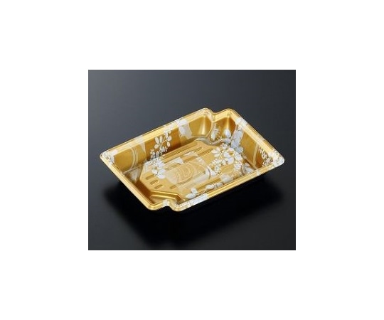 中央化学 刺身・鮮魚容器 CFかく鉢 15-11 みずえ金-BK本体 1200枚 929380 1ケース(ご注文単位1ケース)【直送品】