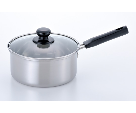 和平フレイズ バジコ IH対応ステンレス 片手鍋 18cm COM-9842 1個（ご注文単位1個）【直送品】