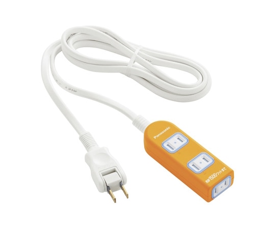 パナソニック ザ・タップX 3コ口 2m オレンジ WHA2523JKP 1個(ご注文単位1個)【直送品】