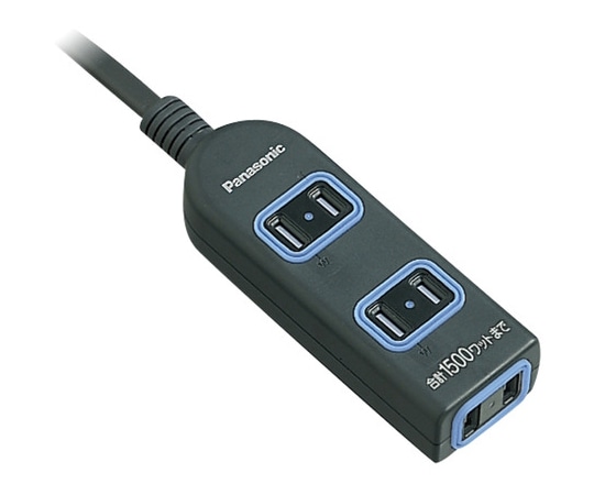 パナソニック ザ・タップX 3コ口 3m 黒 WHA2533BKP 1個(ご注文単位1個)【直送品】