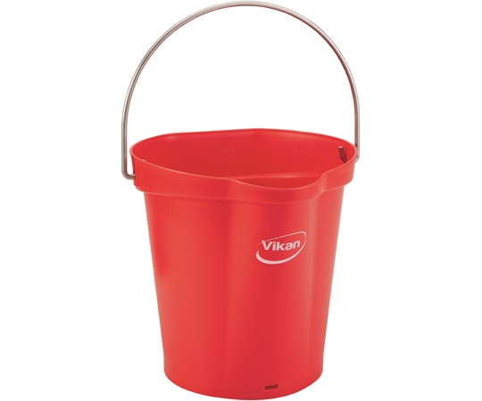 Vikan ハイジーンバケット 6L 赤 56884 1個（ご注文単位1個）【直送品】