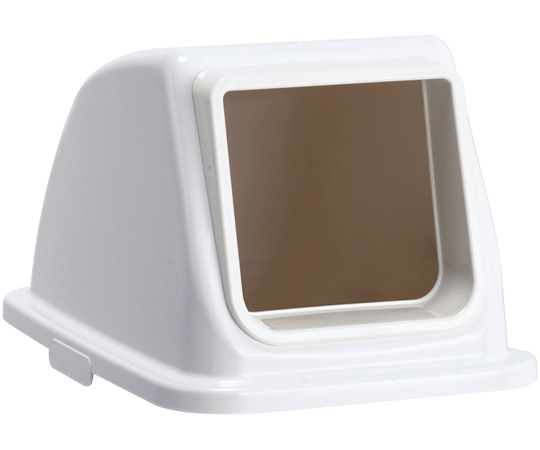 テラモト エコ分別カラーペールW65 蓋 白 オープン プラスチック DS-194-714-8 1個（ご注文単位1個）【直送品】