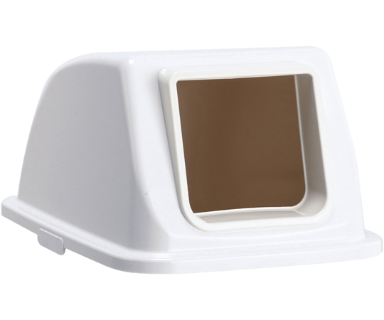 テラモト エコ分別カラーペールW90 蓋 白 オープン プラスチック DS-194-814-8 1個（ご注文単位1個）【直送品】