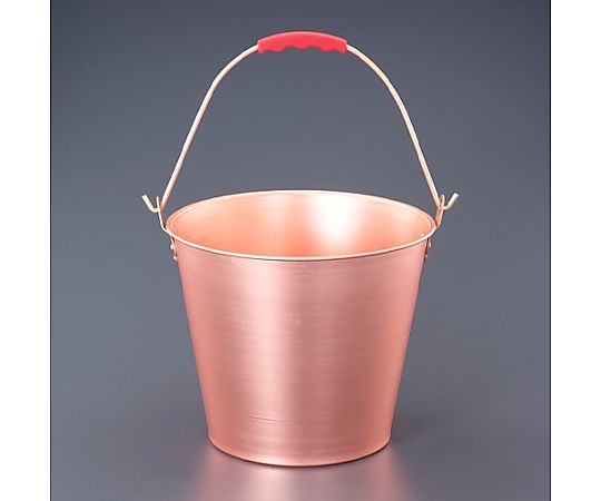 アズワン 10L バケツ(ノンスパーキング・銅製) EA643HC-3A 1個（ご注文単位1個）【直送品】