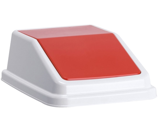 テラモト エコ分別トラッシュペールW40 蓋 赤 もえるゴミ DS-245-502-2 1個（ご注文単位1個）【直送品】