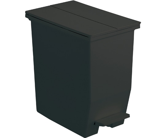 テラモト ペダルオープンツイン 20L ブラック DS-218-820-7 1個（ご注文単位1個）【直送品】