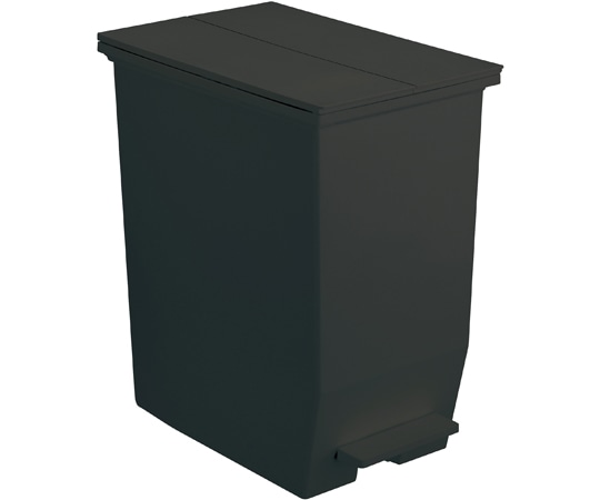 テラモト ペダルオープンツイン 45L ブラック DS-218-845-7 1個（ご注文単位1個）【直送品】