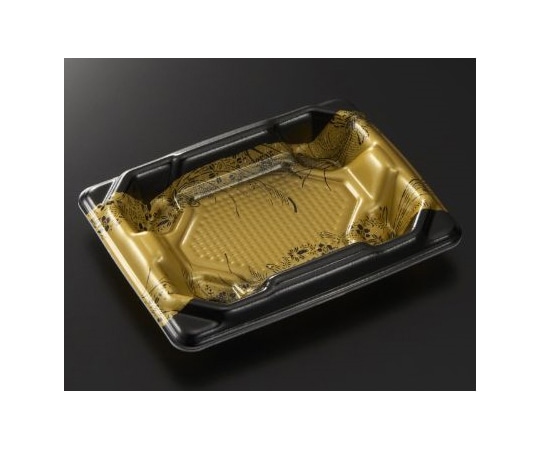 中央化学 刺身・鮮魚容器 四方盛15-11 永徳BK 身 1500枚 5223 1ケース(ご注文単位1ケース)【直送品】