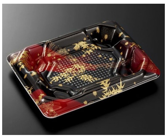 中央化学 刺身・鮮魚容器 四方盛15-11 竹霞R 身 1500枚 5264 1ケース(ご注文単位1ケース)【直送品】