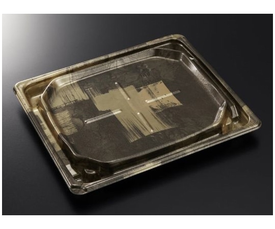 中央化学 刺身・鮮魚容器 BCF宝台 20-17 西陣BK-BK 身 600枚 14399 1ケース(ご注文単位1ケース)【直送品】