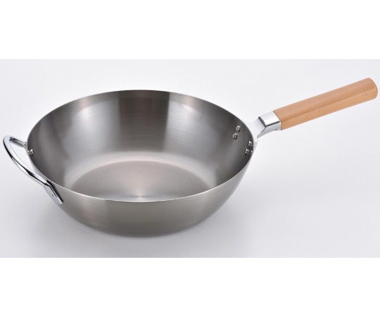 和平フレイズ 千歳 鉄 木柄深型フライパン 28cm CS-010 1個（ご注文単位1個）【直送品】