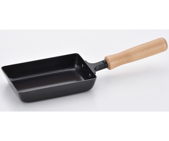 和平フレイズ 千歳 鉄 木柄玉子焼 9.5×15cm CS-012 1個（ご注文単位1個）【直送品】