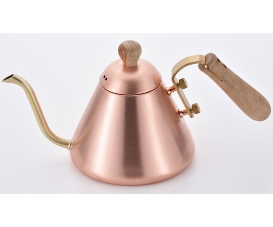 和平フレイズ 千歳 純銅木柄ドリップケトル 0.9L CS-027 1個（ご注文単位1個）【直送品】