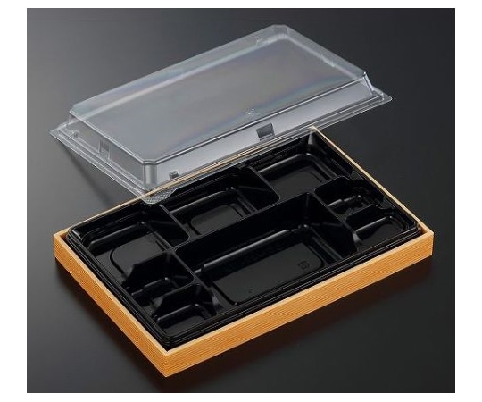 中央化学 折箱 CWA27-17S 黒-赤杉(ボ)160枚 975573 1ケース(ご注文単位1ケース)【直送品】