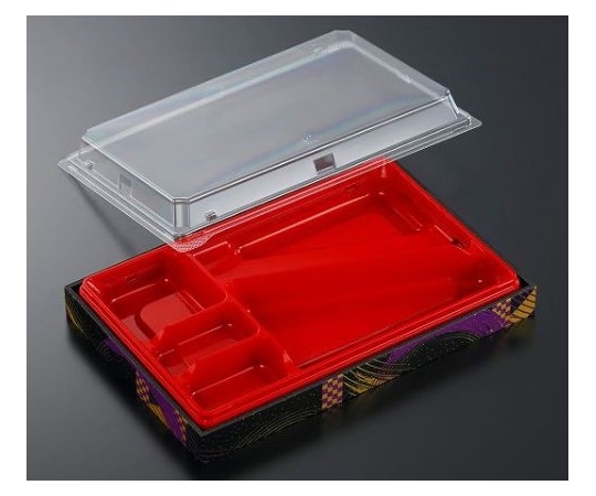 中央化学 折箱 CWA27-17V 赤-紫円(ボ)160枚 968107 1ケース(ご注文単位1ケース)【直送品】