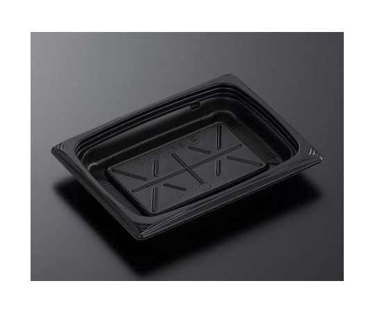 中央化学 惣菜容器 CT葵 16-12 BK 身 1500枚 375675 1ケース(ご注文単位1ケース)【直送品】