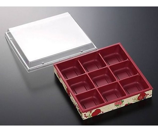 中央化学 折箱 CWH-角6.5-9 赤-鼓(ボ)300枚 961979 1ケース(ご注文単位1ケース)【直送品】