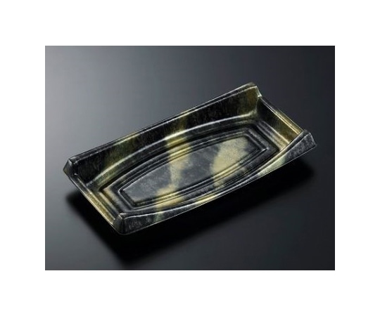 中央化学 刺身・鮮魚容器 CF船 60 霧島BK 身 400枚 246264 1ケース(ご注文単位1ケース)【直送品】