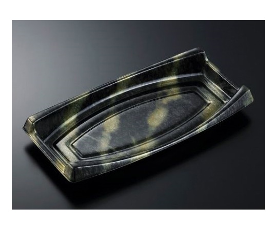 中央化学 刺身・鮮魚容器 CF船 80 霧島BK 身 300枚 249391 1ケース(ご注文単位1ケース)【直送品】