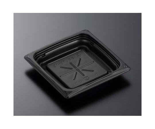 中央化学 惣菜容器 CT葵 13-13 BK 身 1800枚 392878 1ケース(ご注文単位1ケース)【直送品】