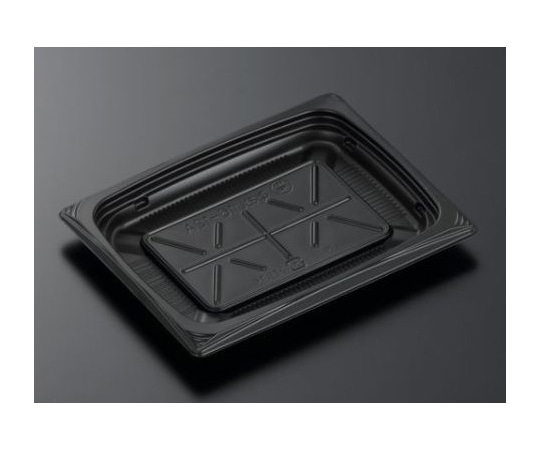 中央化学 惣菜容器 CT葵 16-12A BK 身 1500枚 375212 1ケース(ご注文単位1ケース)【直送品】