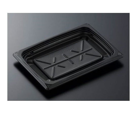 中央化学 惣菜容器 CT葵 18-13A BK 身 1200枚 382457 1ケース(ご注文単位1ケース)【直送品】