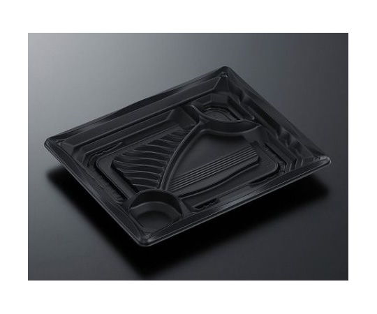 中央化学 弁当容器 CTいろは 23-19C BK 身 600枚 296814 1ケース(ご注文単位1ケース)【直送品】