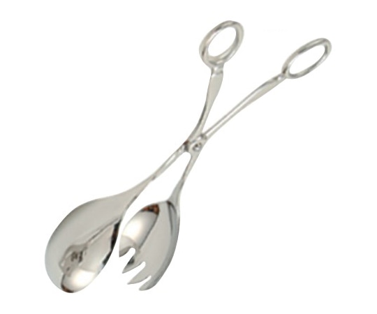 小林工業 No.10200テーブル トングシリーズ 18-8 サラダトング 220mm SK-017 1個（ご注文単位1個）【直送品】