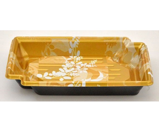 中央化学 刺身・鮮魚容器 CFかく鉢 17-11 みずえ金-BK本体 1200枚 929414 1ケース(ご注文単位1ケース)【直送品】