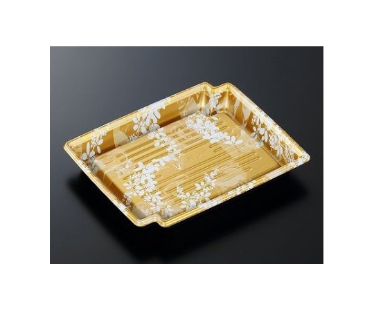 中央化学 刺身・鮮魚容器 CFかく鉢 20-16 みずえ金-BK本体 800枚 928457 1ケース(ご注文単位1ケース)【直送品】