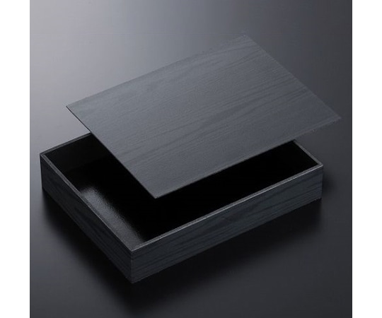 中央化学 刺身・鮮魚容器 黒杉の精肉箱1.5kg 60枚 81778 1ケース(ご注文単位1ケース)【直送品】